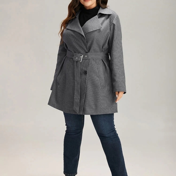 NWOT Bloomchic Belted Tunic Jacket - Picture 4 of 11